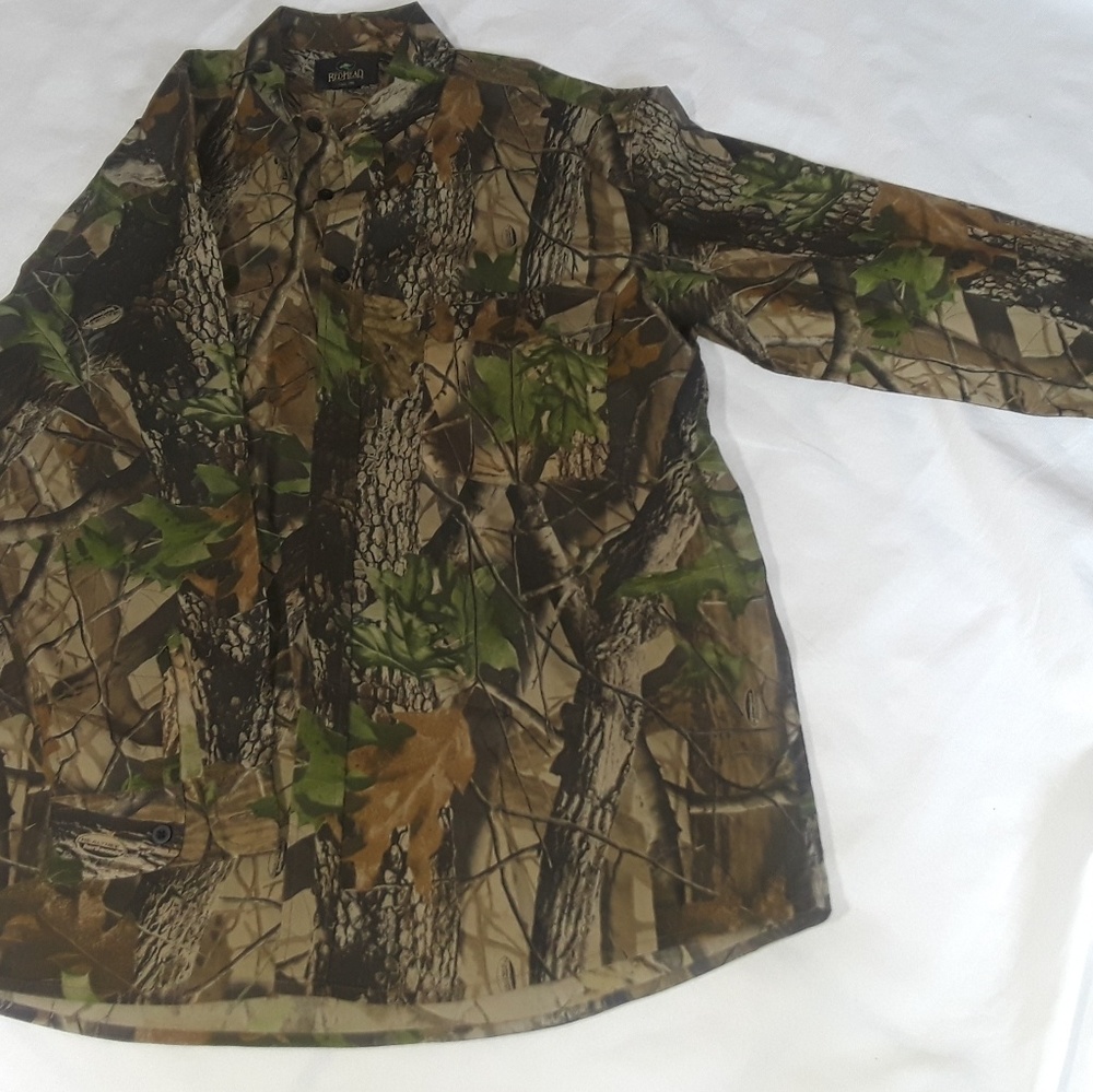 Redhead hunting camouflage